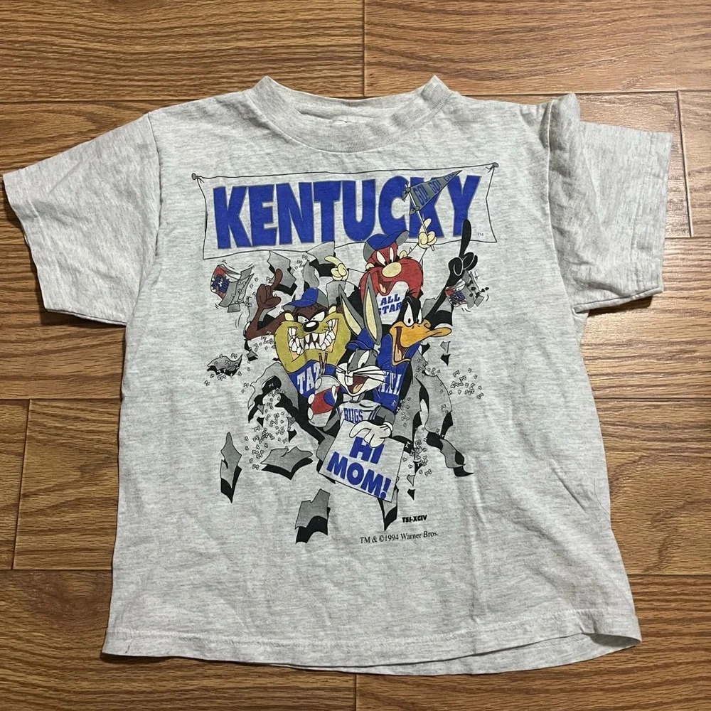 Vintage Looney Tunes Kentucky T-Shirt Youth Large